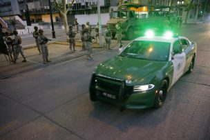 FOTOS | Santiago amanece bajo Estado de Emergencia: FF.AA. patrullan las calles