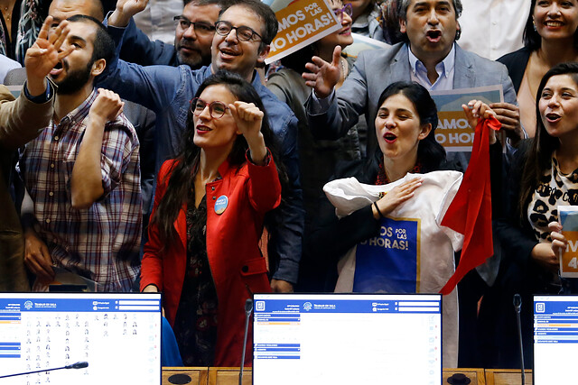 Cámara de Diputados aprueba en general el proyecto de “40 horas”