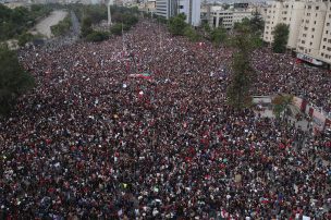 [EN VIVO] Así se vive la marcha pacífica en Plaza Italia