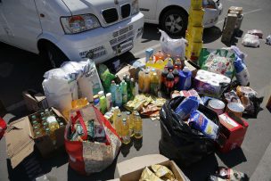 Ocho saqueadores son detenidos con línea blanca, muebles y mercadería en su casa