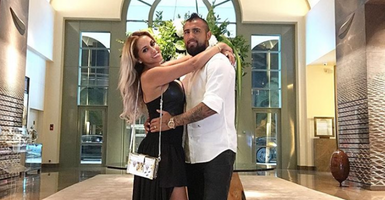 FOTO | Este es el tatuaje de Arturo Vidal con el rostro de su exesposa Marité Matus