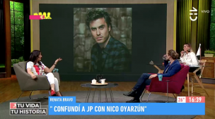 La divertida confusión de Renata Bravo: estuvo en una fiesta con Nicolás Oyarzún y pensó que era Jean Philippe Cretton