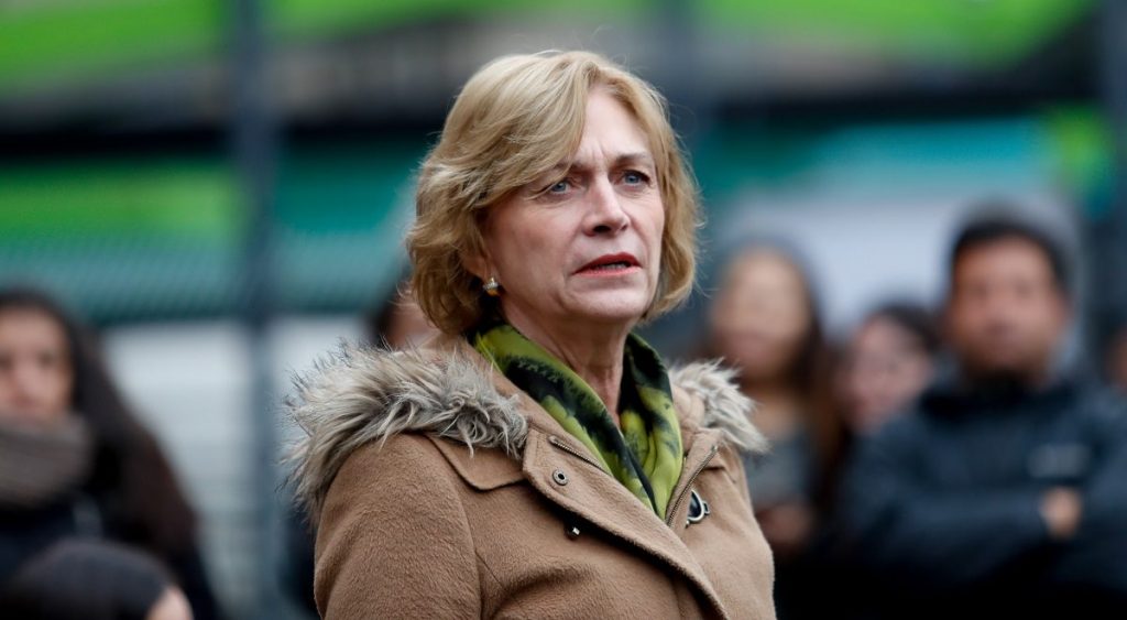 “Notable”: Así fue la reacción de Evelyn Matthei tras ver “meme” de ella con puma hallado en Ñuñoa