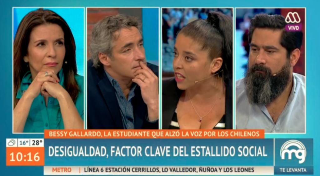 “Déjame terminar”: El tenso momento entre José Luis Repenning y Bessy Gallardo