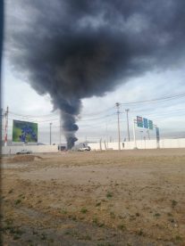 Incendio en bodega alertó a vecinos de Pudahuel