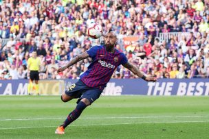 Arturo Vidal ingresó en goleada del Barcelona ante un Eibar con Orellana titular