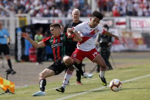 Lucas Passerini firmó la victoria de Palestino con un triplete frente a Curicó