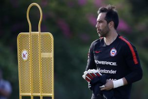 Claudio Bravo apoyó las manifestaciones: 