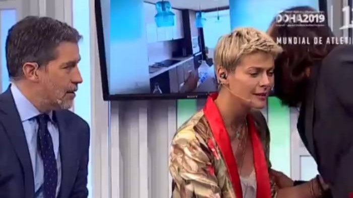 Marcelo Lagos le lanzó curioso mensaje en doble sentido a Tonka Tomicic en “Bienvenidos”