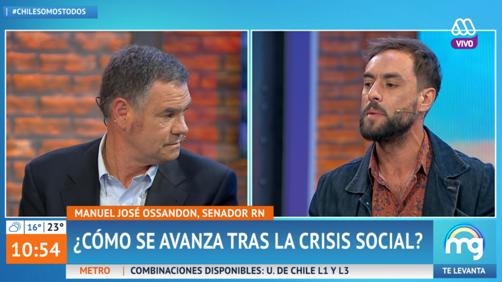 “¿Tú te gastas 24 millones en el mes?”: Álvaro Gómez encaró a Ossandón por asignaciones de parlamentarios