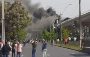 Se registra nuevo incendio en estación de Metro Elisa Correa