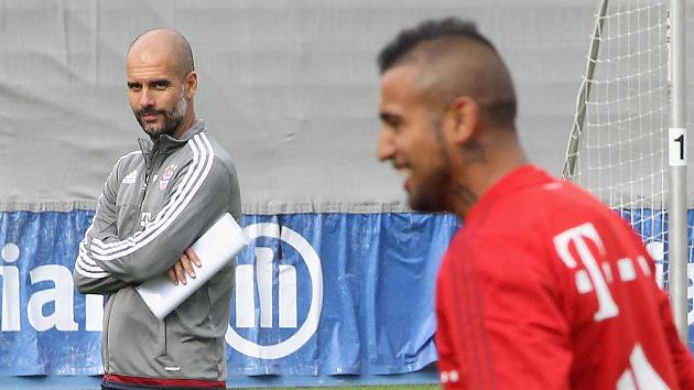 Pep Guardiola se rinde a los pies de Arturo Vidal: “Si tengo que ir a la guerra, lo llevo conmigo”