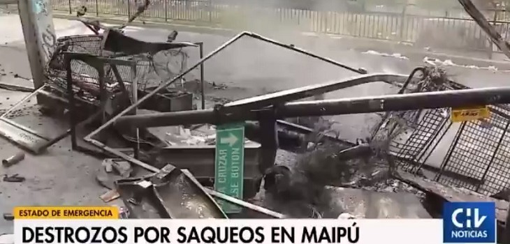Sujeto interrumpió despacho de CHV para emplazar al Mandatario: “Por favor renuncia Sebastián Piñera”