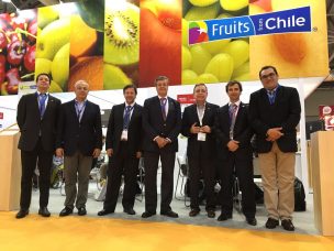 Crecen las exportaciones frutícolas chilenas a Asia, y Chile busca consolidar el posicionamiento de la fruta nacional en Asia Fruit Logistica 2016