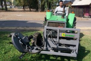 Una nueva alternativa para la mecanización del desmalezado en huertos de arándanos