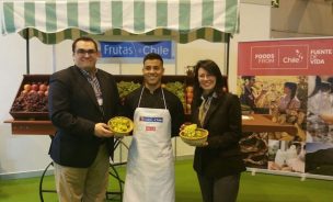 Por primera vez fruta chilena es promocionada en
