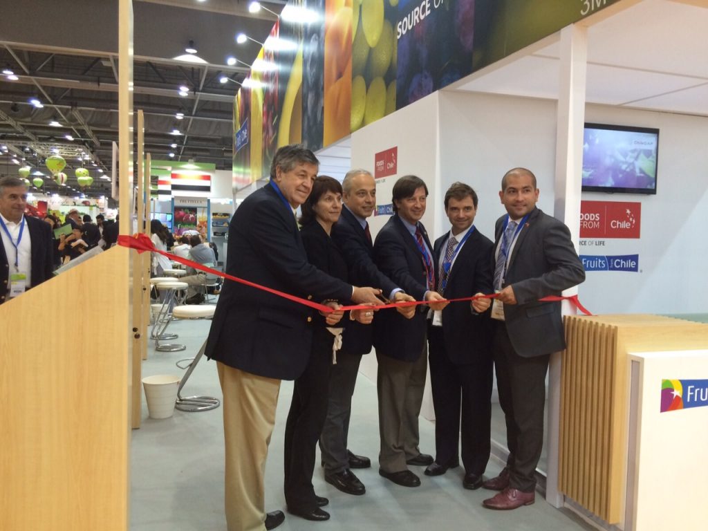 Importante participación de fruta chilena en Asia Fruit Logistica