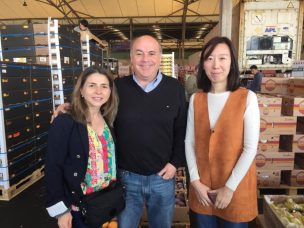 Chile Week en China: Fedefruta visita los mercados chinos donde reciben la fruta chilena