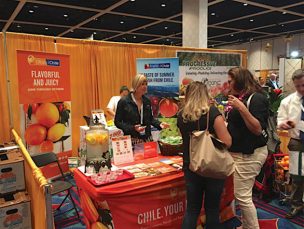 El Comité de Cítricos de Chile – ASOEX exhibe sus productos en la exposición anual Fresh Produce & Floral Council