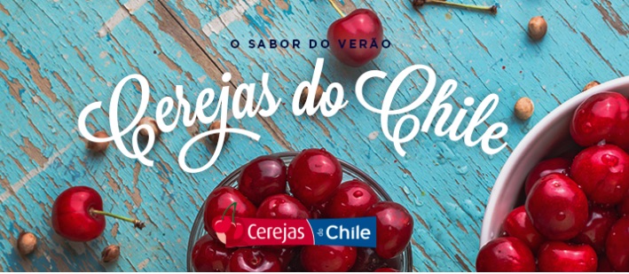 Bajo el eslogan: “El Sabor del Verano”, cerezas chilenas son promovidas en Brasil