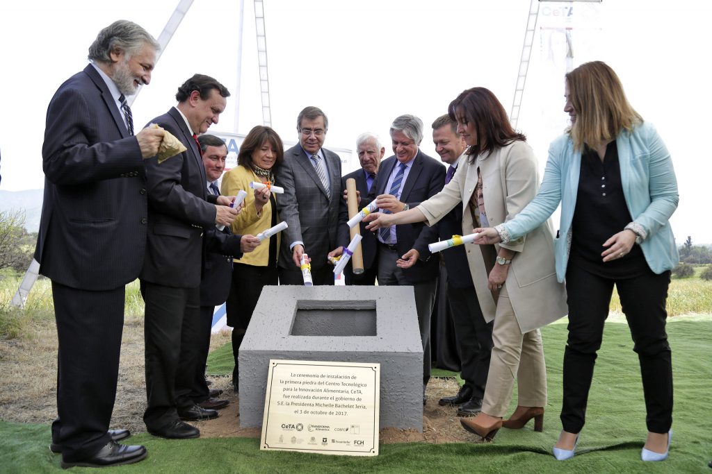Instalan primera piedra de planta piloto del Centro Tecnológico para la Innovación Alimentaria