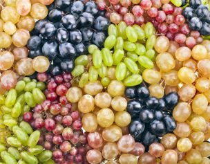 ¿Qué factores influyen en los problemas del desarrollo de color en uvas y manzanas?