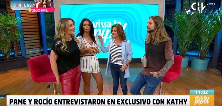 Kathy Salosny sorprendió en “Viva la Pipol” y repasó su salida de TVN