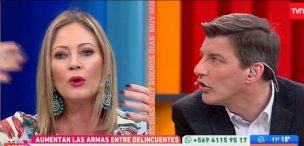 Marcela Vacarezza y Daniel Stingo se enfrentaron en tenso debate sobre la delincuencia: 