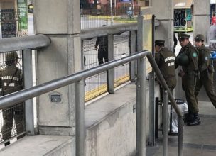 Metro de Valparaíso amanece con resguardo policial