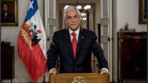 Presidente Sebastián Piñera sobre situación en Chile: 