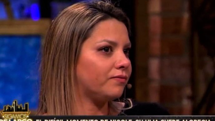 Nicole Pérez reveló la grave situación que enfrentó su hija: “Tuve que partir a la clínica con ella”