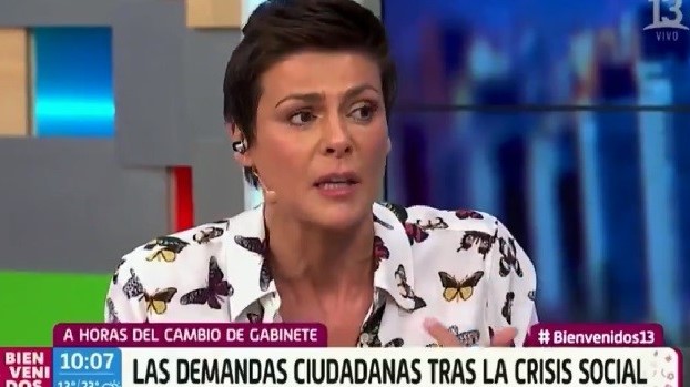 Tonka Tomicic frenó en seco a senador Insulza tras discutir su sueldo en “Bienvenidos”
