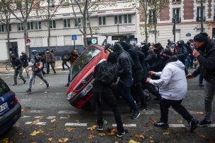 Fuertes disturbios en París en primer aniversario de los chalecos amarillos