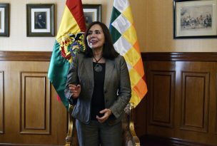 Canciller boliviana: 