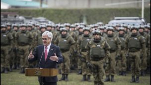 Presidente Sebastián Piñera: “Los Carabineros son una institución insustituible”