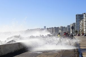 Emiten alertan por marejadas entre el Golfo de Penas y Arica