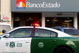 Roban más de $150 millones a sucursal de Banco Estado en Maipú con técnica del oxicorte