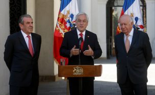 Presidente Piñera conversó con Michelle Bachelet y se reunió con Frei y Lagos