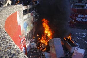 Balance Transporte: 21 estaciones incendiadas y más de 2 mil buses vandalizados