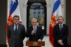 Presidente Piñera tras jornada de violencia: