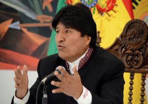 Gobierno manifestó su “preocupación” por la renuncia de Evo Morales