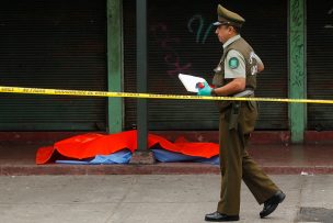 Con un delincuente muerto culminó persecución y balacera en Quilicura