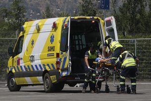 SAMU denuncia que funcionaria recibió balín mientras reanimaba a joven en Plaza Italia