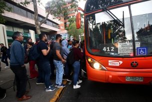 Trasantiago dejará de funcionar a las 20 horas este viernes 29 de noviembre