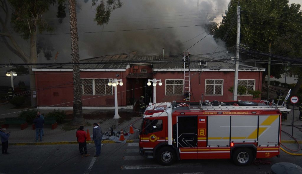 Confirman prisión preventiva para imputado de incendiar Municipalidad de Quilpué