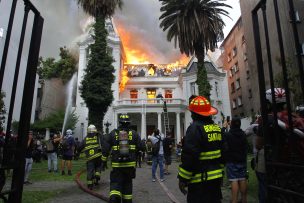 En prisión preventiva joven detenido por el incendio de la Universidad Pedro de Valdivia