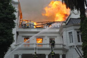 Prisión preventiva para imputado por incendio de Universidad Pedro de Valdivia