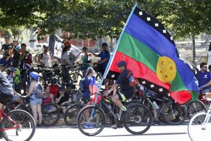 Ciclistas protestaron contra del uso de balines por parte de Carabineros