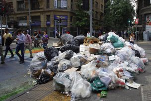 Culmina paro de recolectores de basura de Santiago y desechos serán retirados desde el lunes