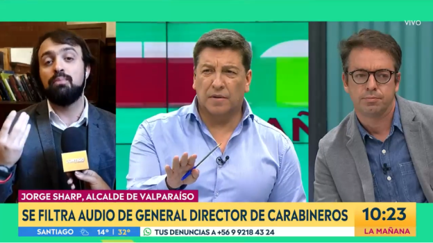 El tenso momento vivido entre alcalde Sharp y diputado Gabriel Silber en “Contigo en la mañana”